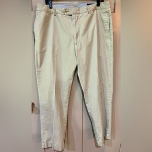 Daniel Cremieux Cream Chinos Classic Cotton Blend